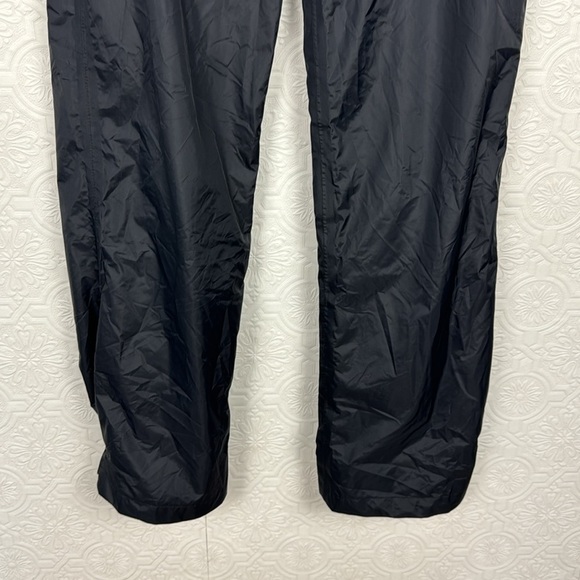 Columbia 100% Nylon Pants Outdoors Swishy Track Snow Rain Hiking Black Weather - Picture 3 of 8
